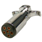 Pico 0727PT 6-Pole Trailer Connector with Polarized Plug - 35 Amp, Male